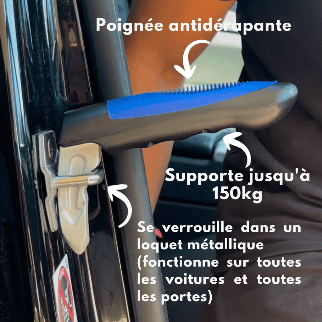 Accessoire voiture senior pour entrer et sortir facilement