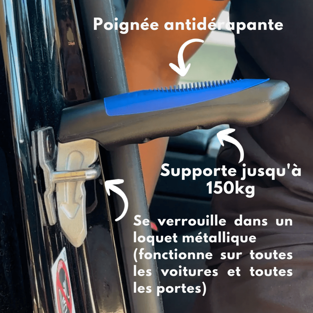 Accessoire voiture senior pour entrer et sortir facilement