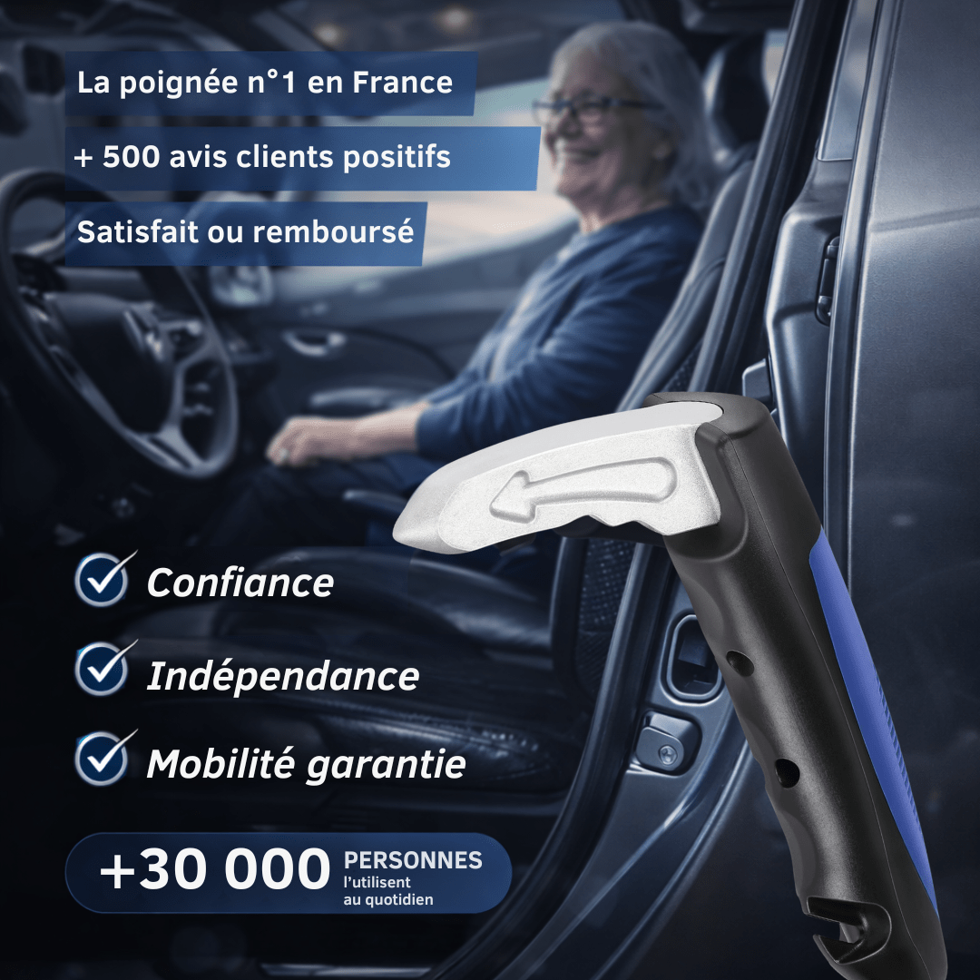 Poignee transfert voiture compatible portiere senior