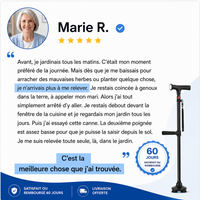 Canne d'aide au lever pour se relever du canape